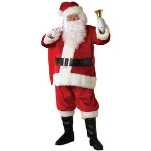 image:imageRubies Adult Regency Plush Santa Suit With Gloves