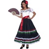 image:imageSmiffys Womens Fever Skeleton Costume Dress and Gloves Halloween Fever Size 24 34192