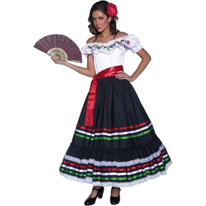 image:imageSmiffys Womens Fever Skeleton Costume Dress and Gloves Halloween Fever Size 24 34192